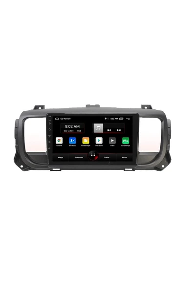 EXVOL PEUGEOT EXPERT ANDROİD MULTİMEDYA CARPLAY 9 İNC HD IPS EKRAN 2GB/32GB KAMERA HEDİYELİ ürün görseli 1