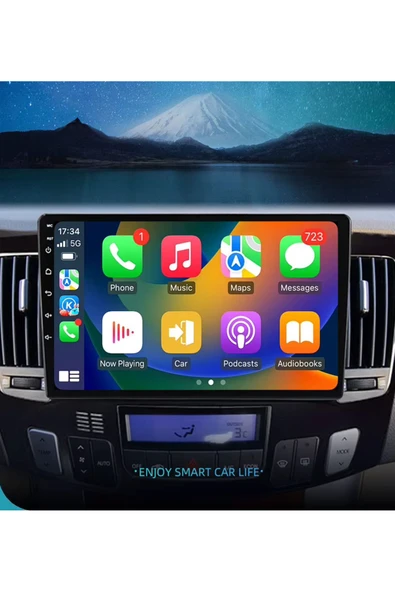 EXVOL HYUNDAİ SONATA 2009-2011 ANDROİD MULTİMEDYA 4GB RAM/64GB CARPLAY 9İNC IPS EKRAN PARK KAMERASI HEDİYE ürün görseli 1