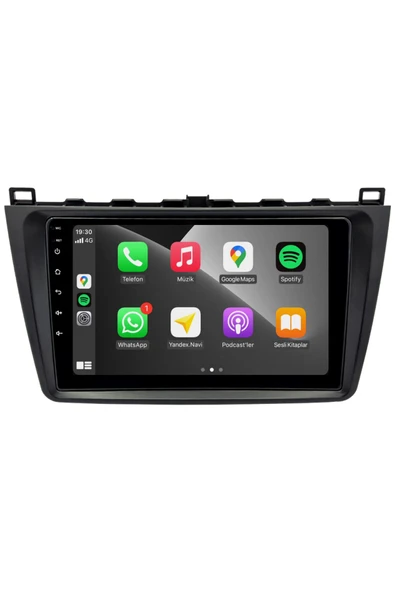 EXVOL Mazda 3 2010 2014 Android Multimedya Carplay 9 Inc Hd Ips Ekran 2gb Ram /32gb Kamera Hediyeli ürün görseli 1