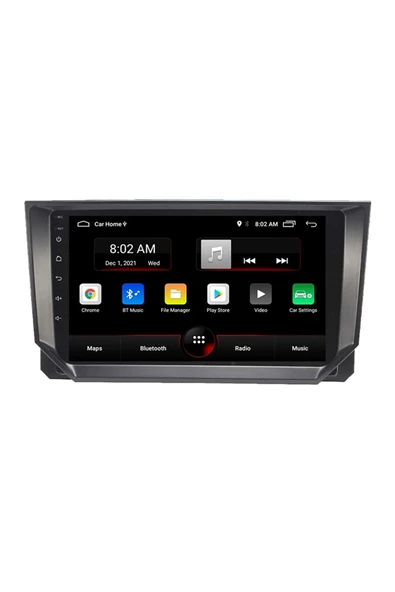 EXVOL SEAT İBİZA 2017-2021 ANDROİD MULTİMEDYA CARPLAYLİ 9 İNC HD IPS EKRAN 4GB/64GB KAMERA HEDİYELİ ürün görseli 1