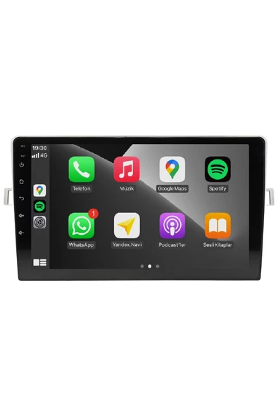 EXVOL Toyota Verso 2009 -2018 Android Multimedya Carplay 9 Inc Hd Ips Ekran 2gb Ram /32gb Kamera Hediyeli ürün görseli 1