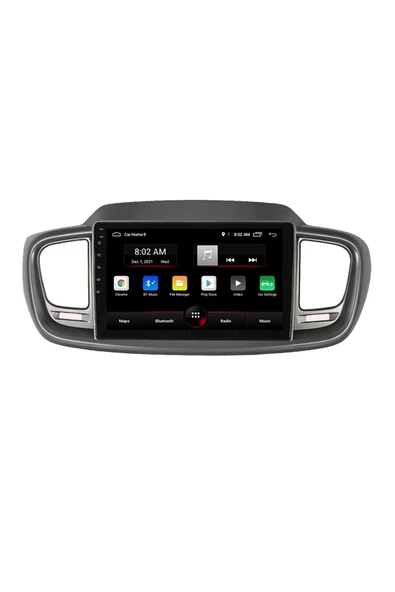 EXVOL KİA SORENTO 2015-2017 ANDROİD MULTİMEDYA CARPLAYLİ 9 İNC HD IPS EKRAN 2GB/32GB KAMERA HEDİYELİ ürün görseli 1