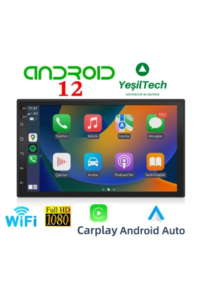 EXVOL Exw-x100 Android Multimedya 2gb Ram 32gb Hafıza 7 Inc Hd Ips Ekra Double Teyp ürün görseli 1