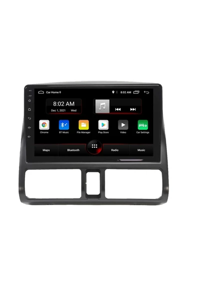 EXVOL HONDA CRV 2002-2006 ANDROİD MULTİMEDYA CARPLAYLİ 9 İNC HD IPS EKRAN 4GB/64GB KAMERA HEDİYELİ ürün görseli 1