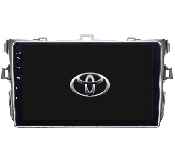 EXVOL Toyota Corolla 2006-2013 Android 12 Multimedya Carplay 2/32gb 9 Inc Hd Ips Ekran Park Kamera Hediye ürün görseli 1