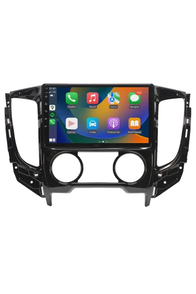 EXVOL MİTSUBİSHİ L200 ANDROİD 14 MULTİMEDYA 2GB RAM/32GB CARPLAY 9 İNC HD IPS EKRAN PARK KAMERASI HEDİYE ürün görseli 1