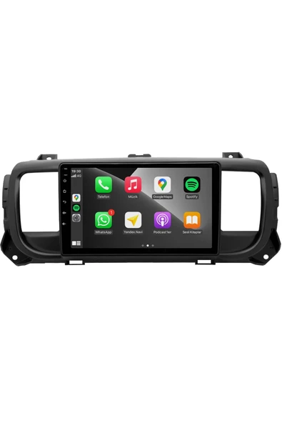 EXVOL CİTROEN JUMPY ANDROİD MULTİMEDYA CARPLAY 9 İNC HD IPS EKRAN 2/32GB KAMERA HEDİYELİ ürün görseli 1