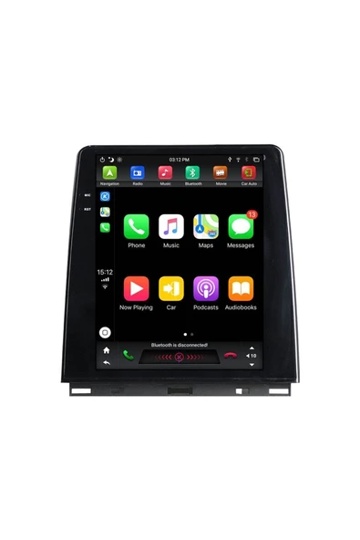 EXVOL Renault Clio 5 Tesla Ekran Android Multimedya Carplay Ips Ekran 4gb Ram 64 Hafıza Kamera Hediyeli ürün görseli 1