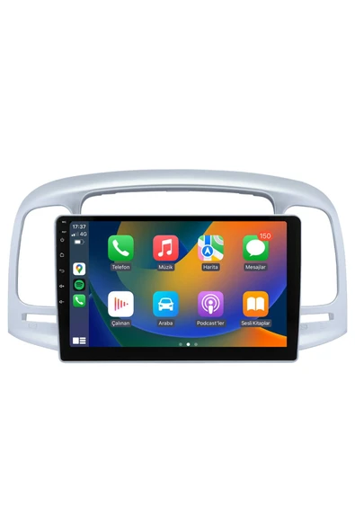 EXVOL Hyundai Accent Era Android Multimedya Carplay 9 Inc Hd Ips Ekran 2/32gb Kamera Hediyeli ürün görseli 1