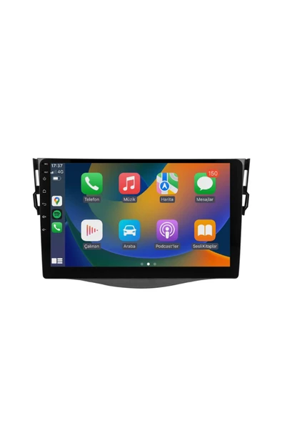 EXVOL Toyota Rav 4 Android Multimedya Carplay 9 Inc Hd Ips Ekran 2gb Ram /32gb Kamera Hediyeli ürün görseli 1