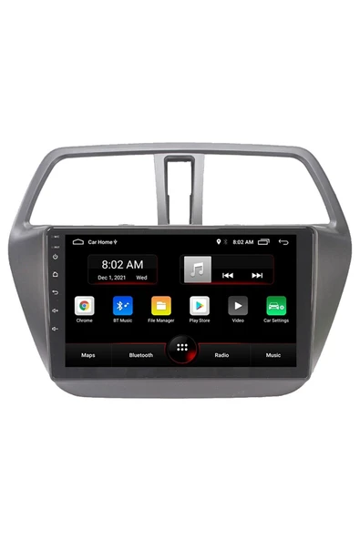EXVOL Suzuki S Cross Android Multimedya Carplay 9 Inc Hd Ips Ekran 4gb/64gb Kamera Hediyeli ürün görseli 1