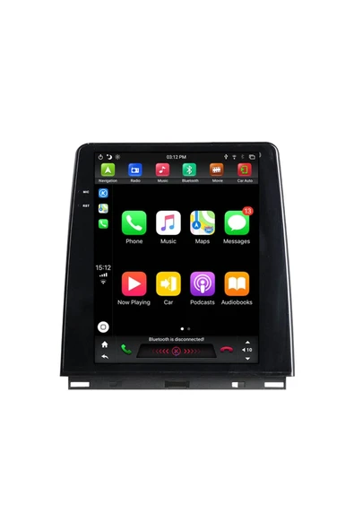 EXVOL Renault Clio 5 Tesla Ekran Android Multimedya Carplay Ips Ekran 2gb Ram 32 Hafıza Kamera Hediyeli ürün görseli 1