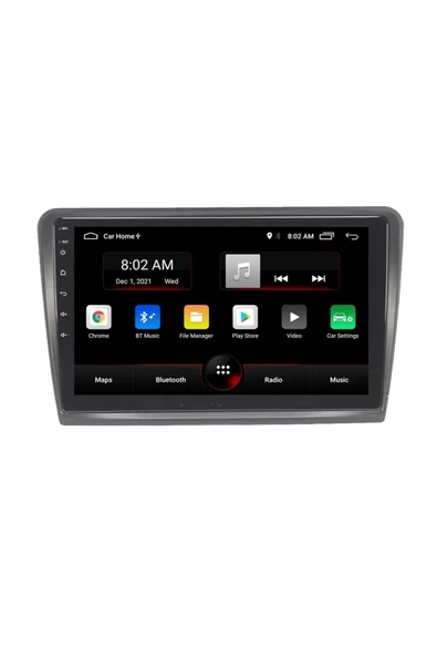 EXVOL SKODA SÜPER B 2010-2015 ANDROİD MULTİMEDYA CARPLAYLİ 10 İNC HD IPS EKRAN 4GB/64GB KAMERA HEDİYELİ ürün görseli 1