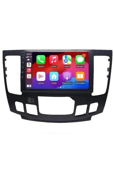 EXVOL HYUNDAİ SONATA 2009-2011 ANDROİD MULTİMEDYA 2GB RAM/64GB CARPLAY 9İNC IPS EKRAN PARK KAMERASI HEDİYE ürün görseli 1