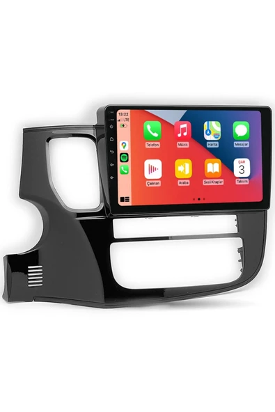 EXVOL MİTSUBİSHİ OUTLANDER ANDROİD MULTİMEDYA 4GB/64GB CARPLAY 10 İNC HD IPS EKRAN KAMERA HEDİYELİ ürün görseli 1