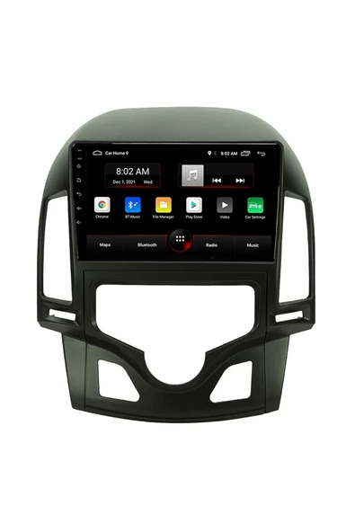 EXVOL HYUNDAİ İ30 2006-2011 ANDROİD MULTİMEDYA CARPLAY DİJİTAL KILİMA 9 İNC HD IPS 2/64GB KAMERA HEDİYELİ ürün görseli 1