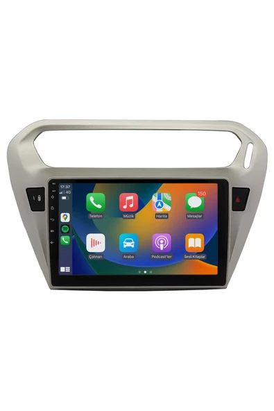 EXVOL Citroenc Elyesee Multimedya 9inc Carplay 2gb/32gb Hd Ips Ekran Android 12 Sürüm Park Kamerası Hediye ürün görseli 1