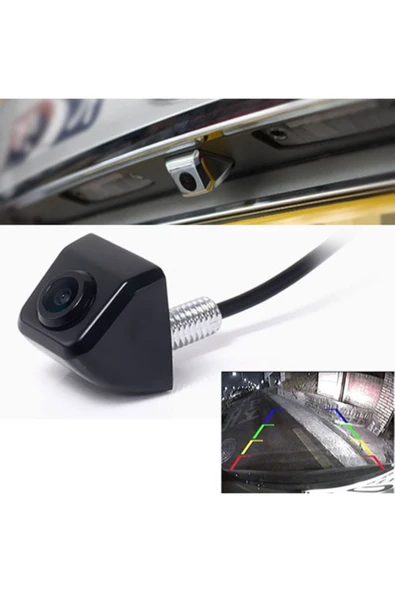 EXVOL Mx-38 Pramit Geri Görüş Park Kamerası Su Geçirmez Hd Mesafe Çizgili Audiomax ürün görseli 1