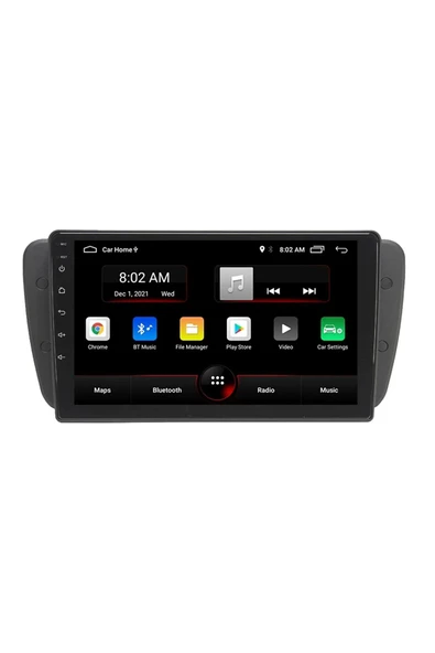 EXVOL SEAT İBİZA 2009-2016 ANDROİD MULTİMEDYA CARPLAYLİ 9 İNC HD IPS EKRAN 4GB/64GB KAMERA HEDİYELİ ürün görseli 1