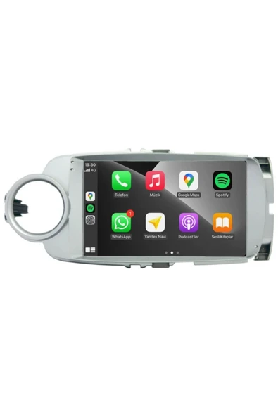 EXVOL Toyota Yaris Android Multimedya Carplay 9 Inc Hd Ips Ekran 2/32gb Kamera Hediyeli ürün görseli 1