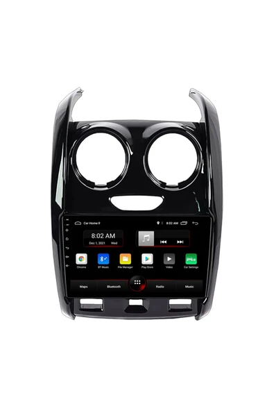 EXVOL DACİA DUSTER 2014-2017 ANDROİD MULTİMEDYA 4GB RAM/64GB CARPLAY 9İNC IPS EKRAN PARK KAMERASI HEDİYE ürün görseli 1