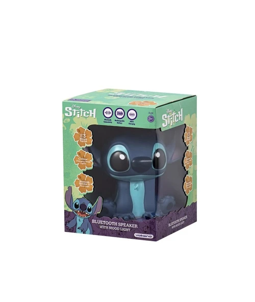Volkano Disney Stitch Bluetooth Hoparlör Işıklı hoparlör DY-50010-ST ürün görseli 1