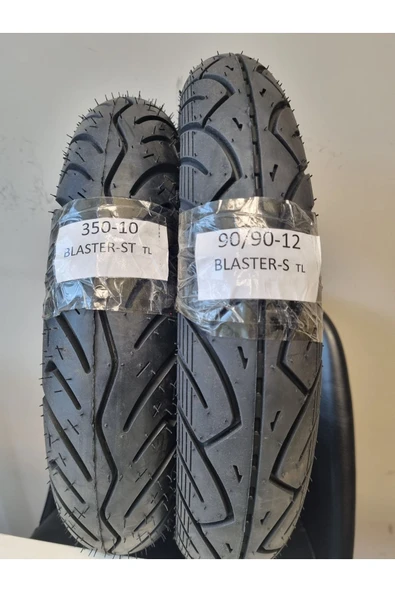 RALCO TYRES Honda Spacy, Activa-s, Spontini, 350-10 Tl Ve 90/90-12 Tl Dubleks Lastik Set ürün görseli 1