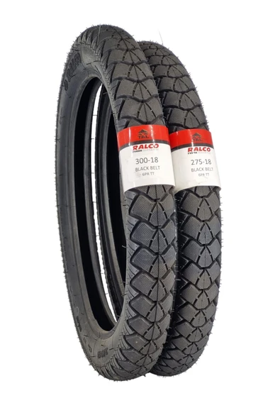 MARUTİ TYRES Cg Motor Kışlık Desen Lastik 300-18 Ve 275-18 Tt Tubetype - Iç Lastikli Tip Takım ürün görseli 1