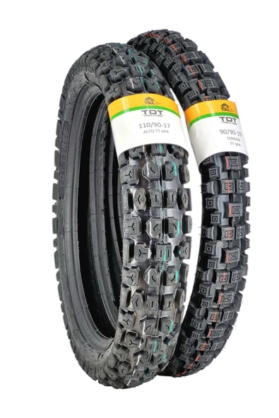TDT TYRES RSK WİNNER LASTİK TAKIMI 110/90-17 VE 90/90-19 TT (TUBETYPE - İÇ LASTİKLİ TİP) LASTİK ürün görseli 1