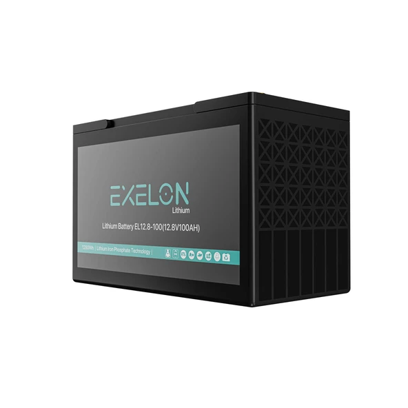 Exelon 12.8V 100 Ah Lityum Akü - Resim 2