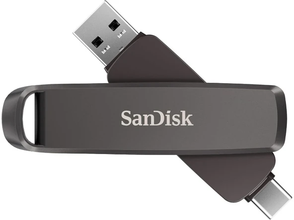 SanDisk Extreme PRO Dual Drive 512GB SDDDE1-512G-G46 1000MB/s USB & Type-C Flash Bellek ürün görseli 1