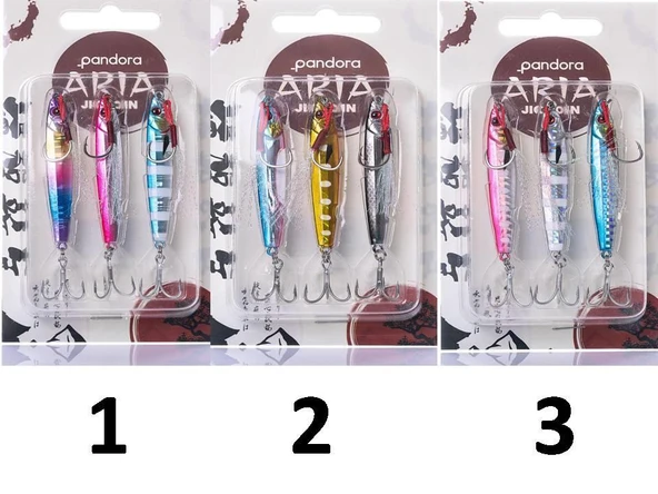 Pandora Aria Jig Coin Suni Yem 3 Lü Set 10 Gr ürün görseli 1