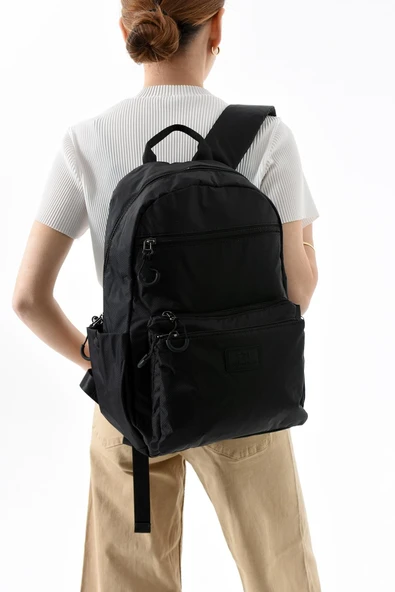 571 collections Orta Boy Sırt Çantası Ultra Hafif Çok Cepli Siyah (Model:571-13-9B) ürün görseli 1