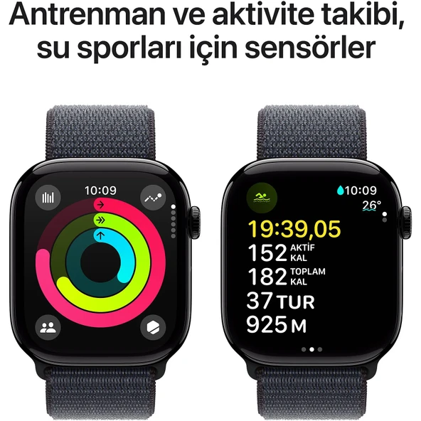 APPLE WATCH 10 SERİES 46MM JET BLACK VİTRİN - Resim 4