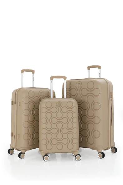 MÇS 376 POLİPROPİLEN 3 LÜ SET VALİZ - Resim 10