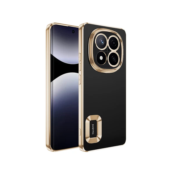Poco X7 Kılıf Köşeleri Renkli Şeffaf Kamera Korumalı Silikon Luxury Kapak ürün görseli 1