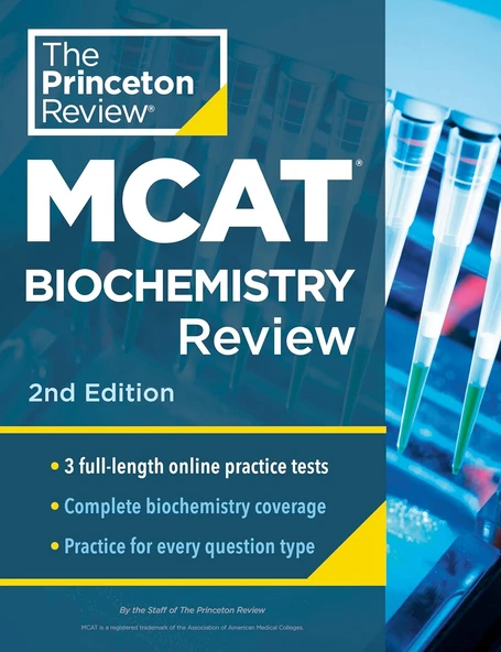 Princeton Review Mcat Biochemistry Review: Complete Content Prep   Practice Tests