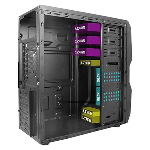 VENTO TA-K61 500W PEAK KASA - Resim 4