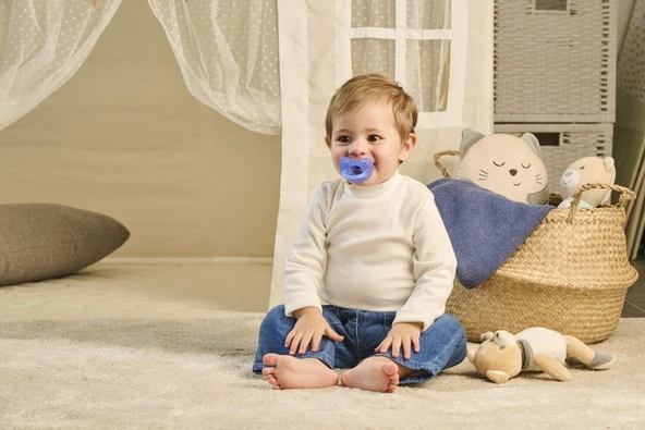 Chicco PhysioForma Soft 2'li Silikon Emzik 6-16 Ay Erkek ürün görseli 1