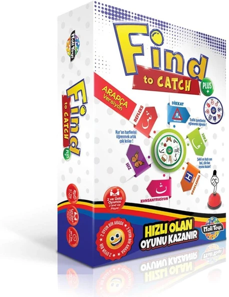 Moli Toys Find To Catch Arapça Versiyon 8681511001513 ürün görseli 1