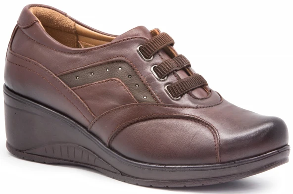 Forelli Frl 22K 57602 Kahve Bayan Ayakkabı Comfort ürün görseli 1