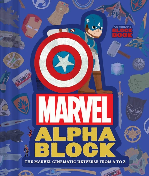 Marvel Alphablock: The Marvel Cinematic Universe From A To Z (An Abrams Block Book) ürün görseli 1