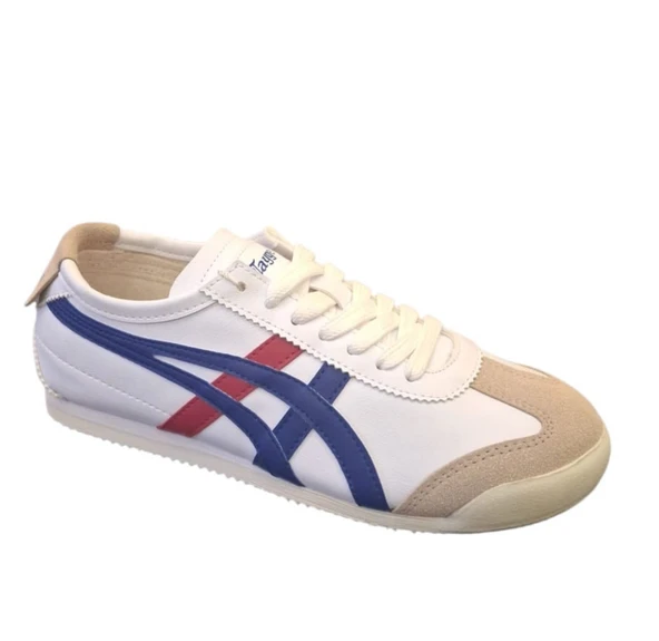 Etayger E-2013 Beyaz Mavi Sneaker - Resim 5