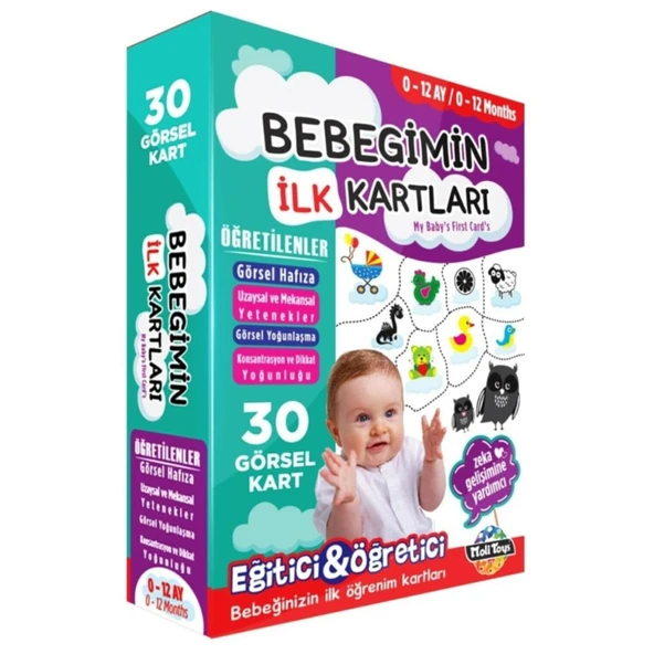 Moli Toys Bebeğimin İlk Kartları 8681511001568 ürün görseli 1