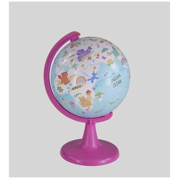 GURB 15cm UNICORN ADVENTURE GLOBE+PUZZLE 54LU48155 ürün görseli 1