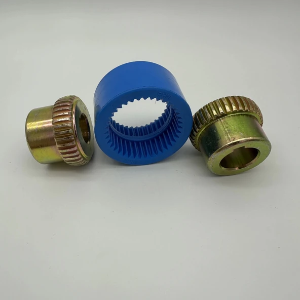 İşlenmiş Dişli Kaplin Takımı DK32 - 24 - 28mm - Resim 4