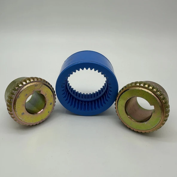 İşlenmiş Dişli Kaplin Takımı DK32 - 24 - 28mm - Resim 5