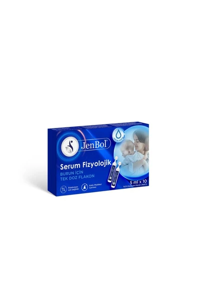 Jenbol Fizyolojik Serum 5 ml x 10 Flakon ürün görseli 1