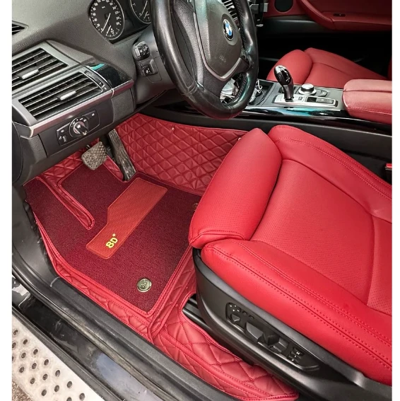 Bmw X5 2008-2013 Arası Aracına Özel 8d Çit Katmanlı Havuzlu Paspas Takımı ürün görseli 1