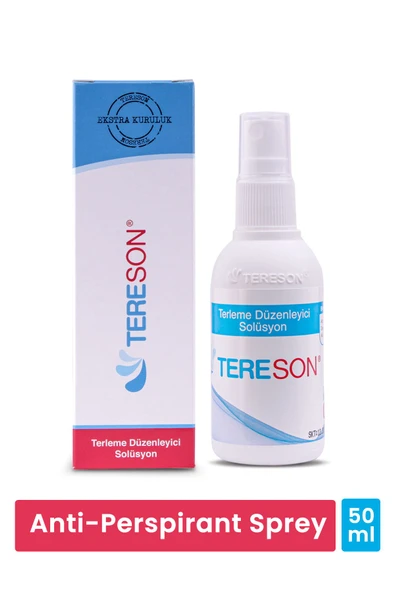 Tereson El Ayak ve Koltuk Altı Terleme Önleyici Sprey 50 ml ürün görseli 1